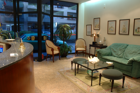 Recepção, Sala de Convívio
